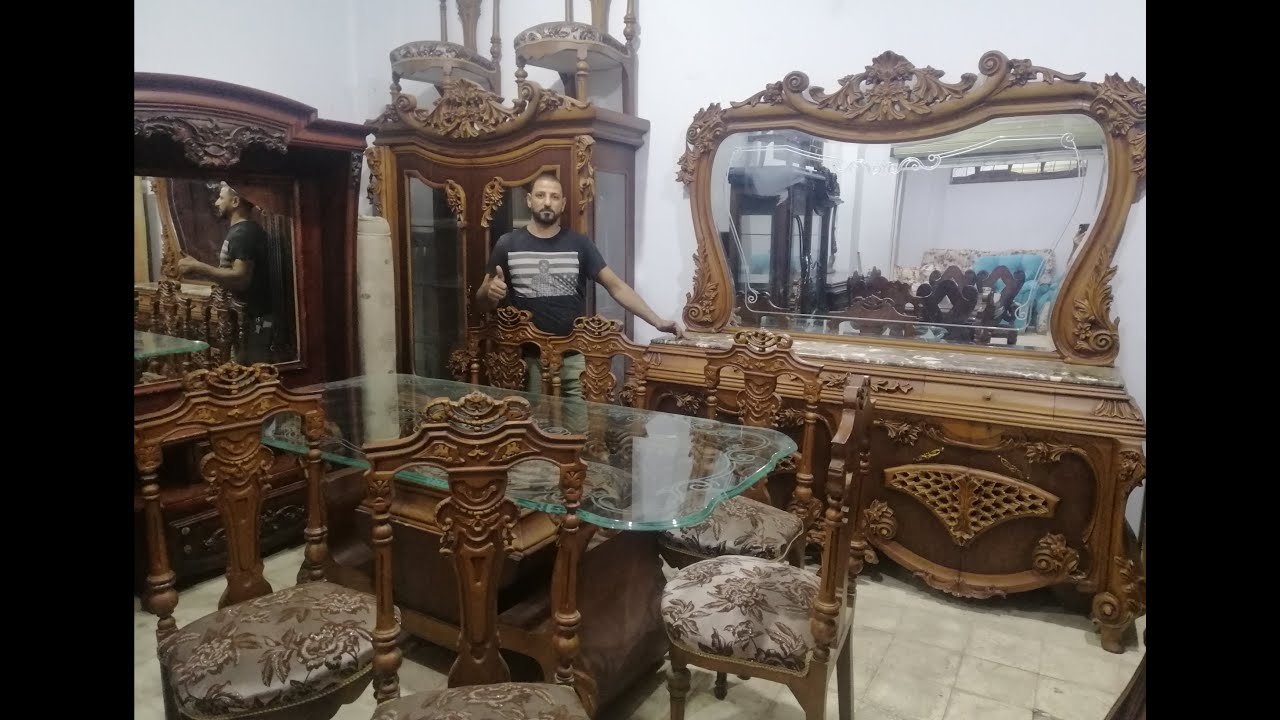 #اثاث منزلي بحاله الزيرو مستعمل استعمال خفيف غرف نوم سفره كامله انتريهات صالونات