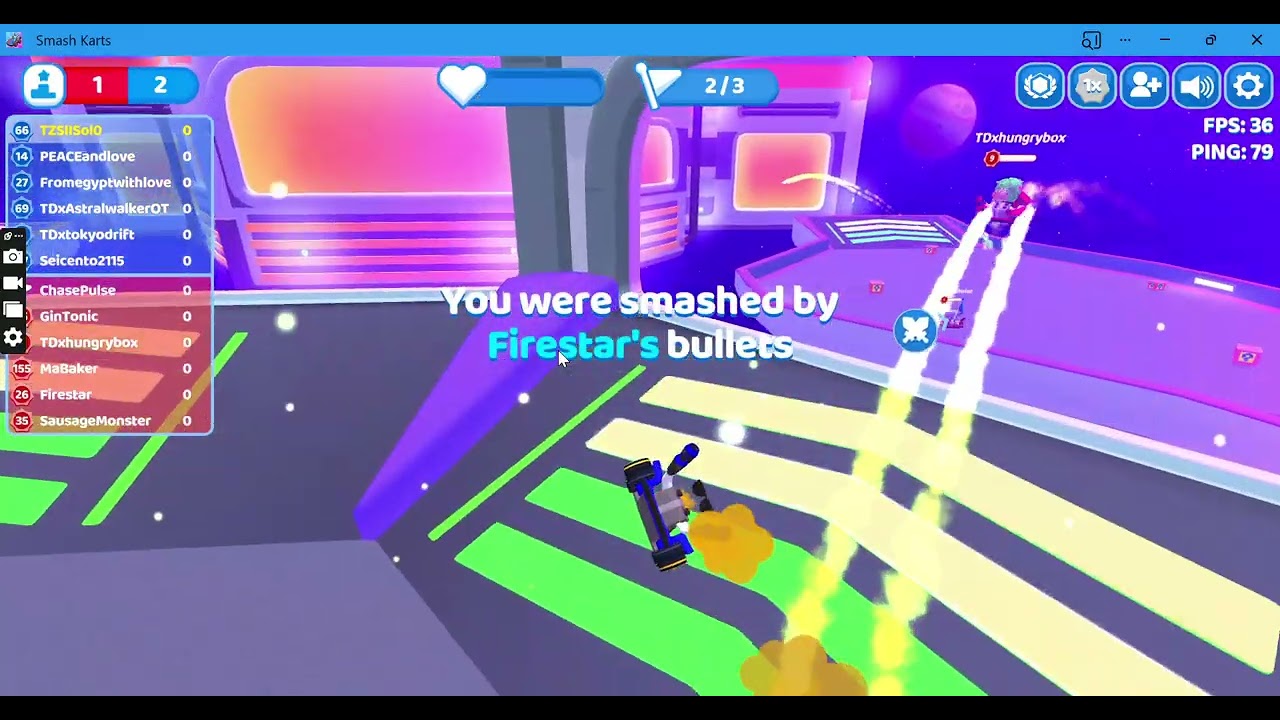 Smash Karts CTF Gameplay