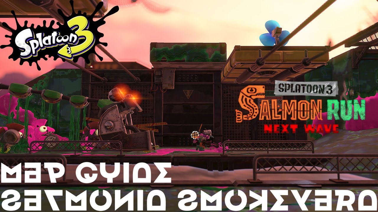 Map Guide: SALMONID SMOKEYARD (Splatoon 3)