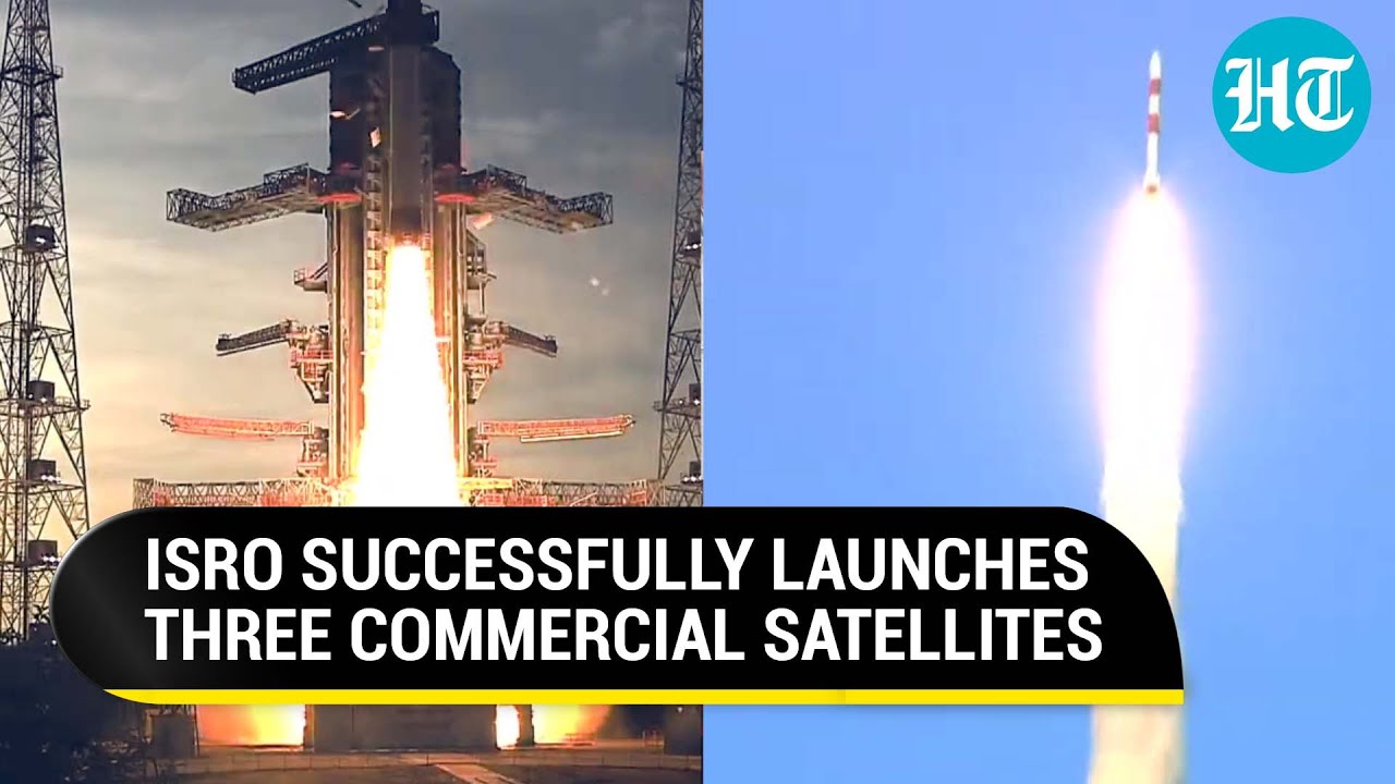 ISRO launches three Singapore satellites into Orbit; second successful mission within a week I Watch