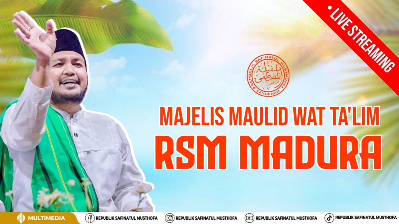 LIVE STREAMING |SUMEDANGAN BERSHOLAWAT BERSAMA MAJELIS MAULID WAT TA'LIM REPUBLIK SAFINATUL MUSTHOFA