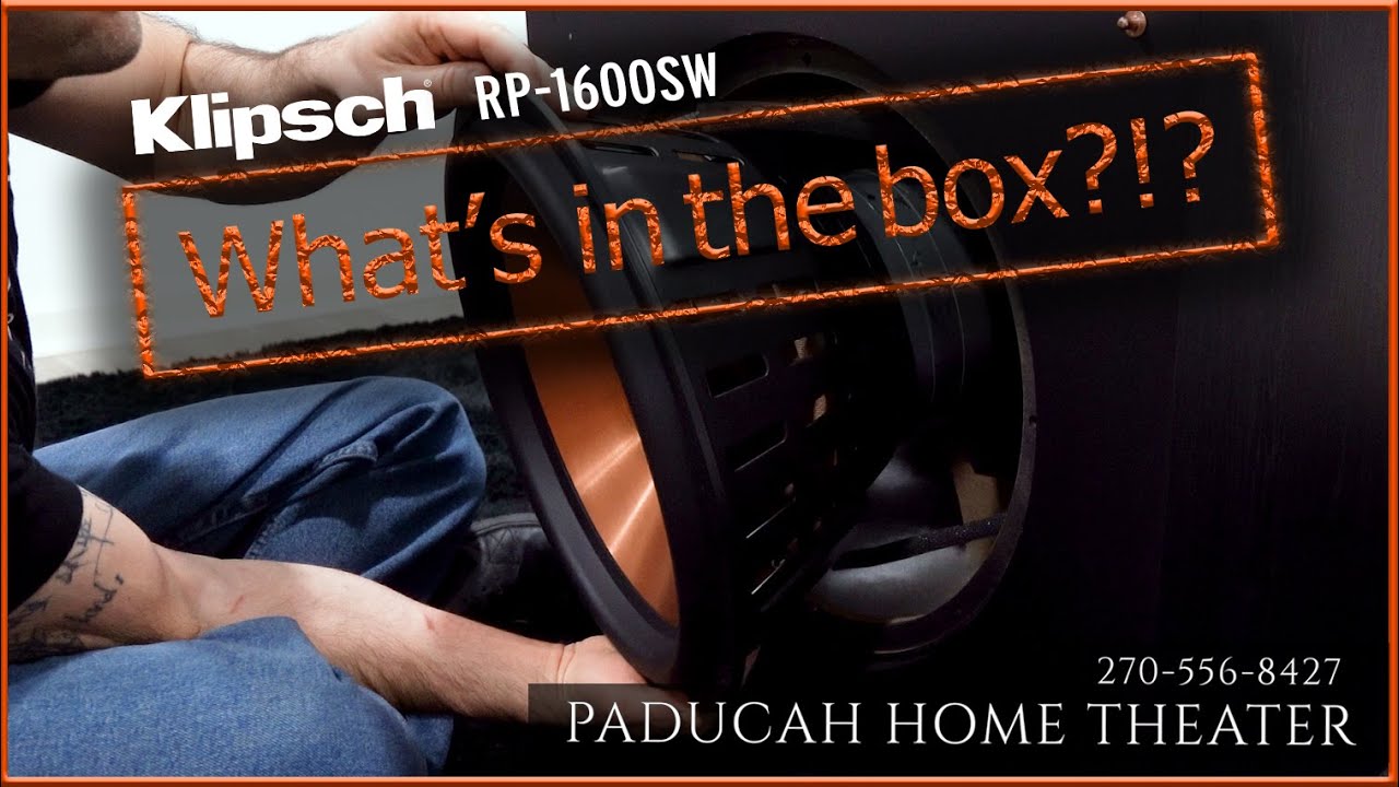 Что в коробке!?!?!?! - Разборка Klipsch RP-1600SW