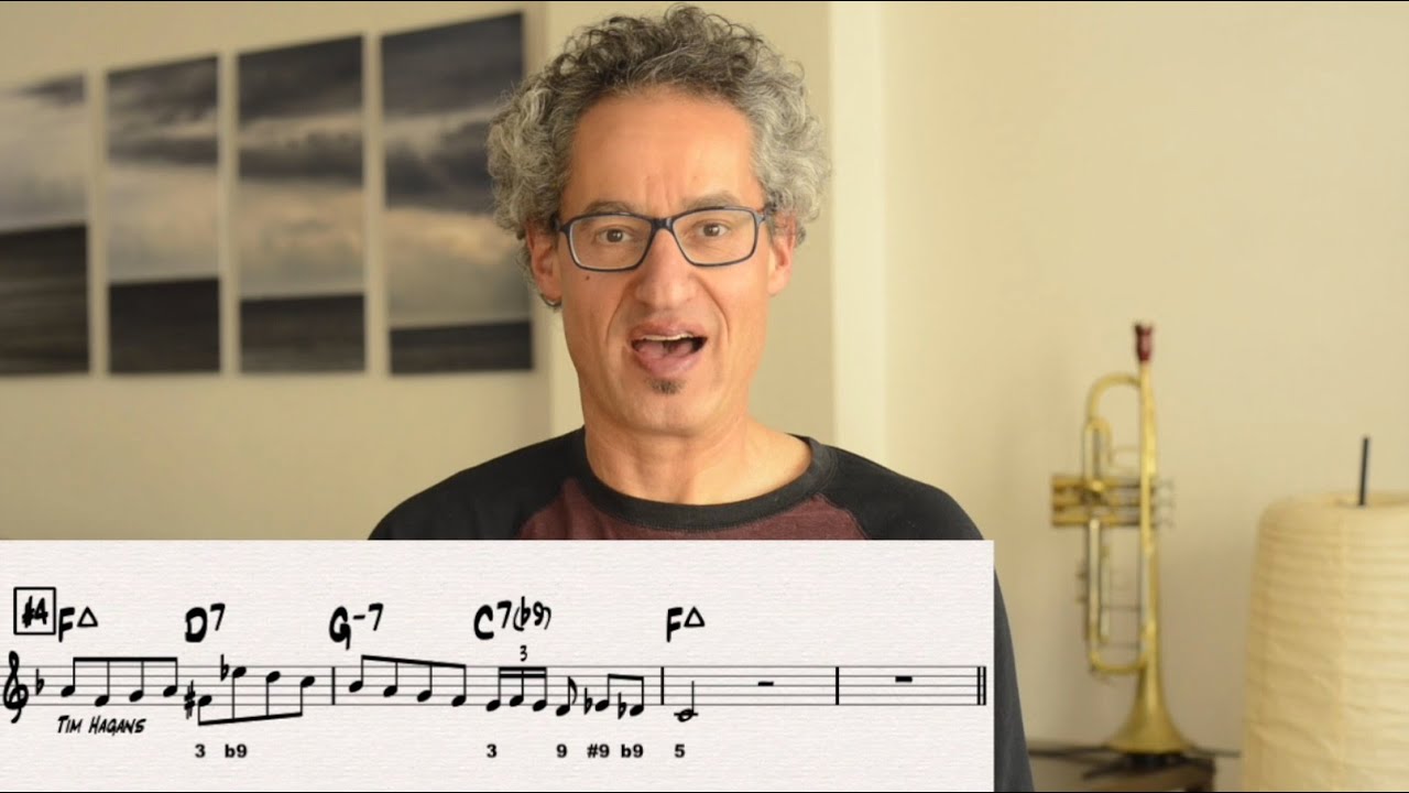 Lick of the Week #4  - Tim Hagan's Bebop Turnaround