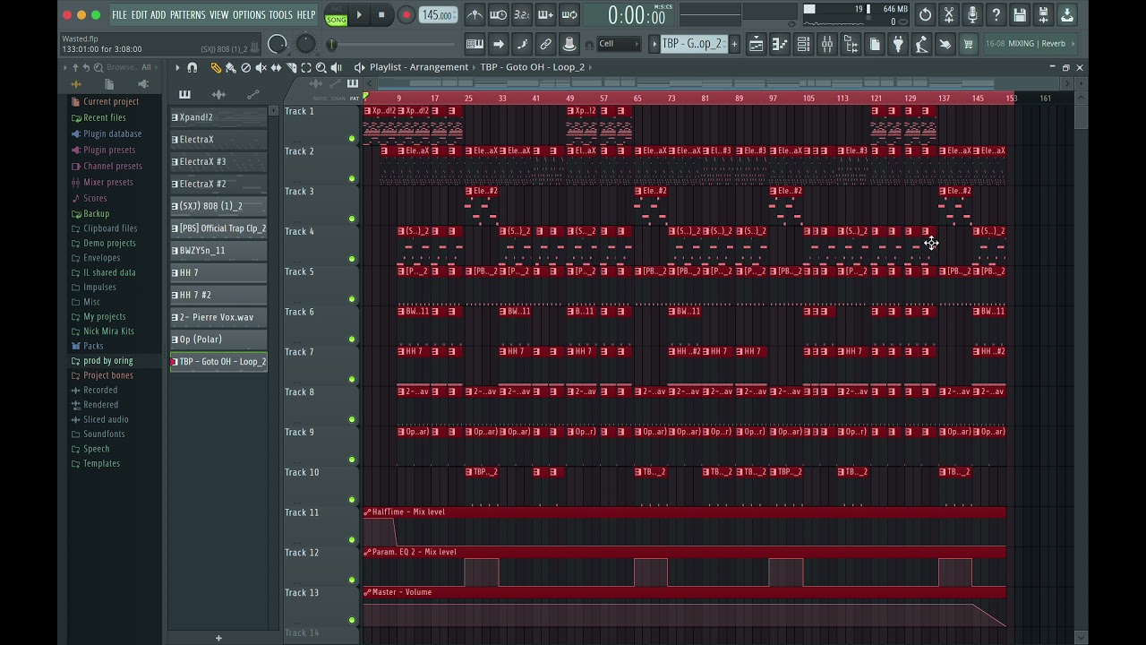 Juice WRLD - Wasted (FL Studio Remake)