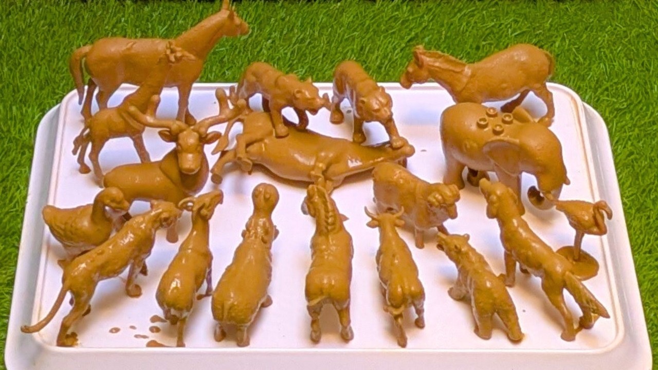An Exciting Adventure of Farm Animals vs. Mighty Jungle Creatures for Toddlers!
