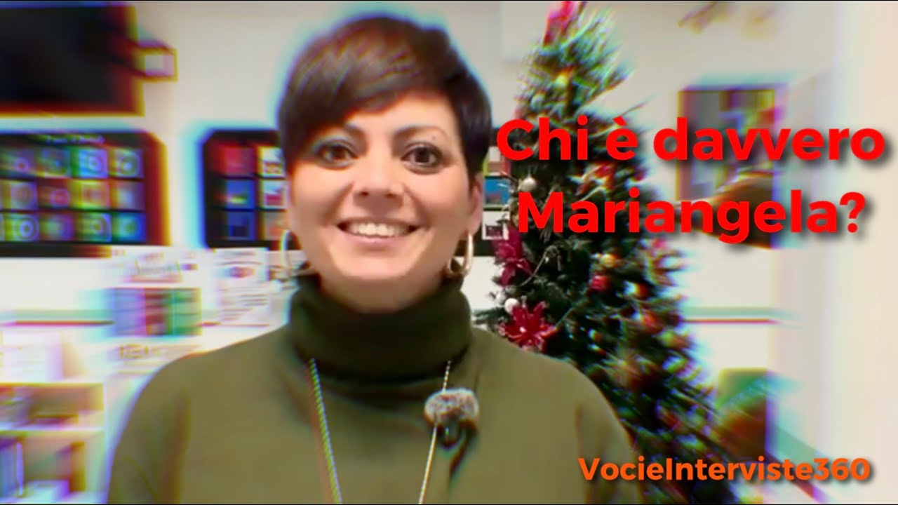 Chi è davvero Mariangela?  👍 Intervista di @VocieInterviste360