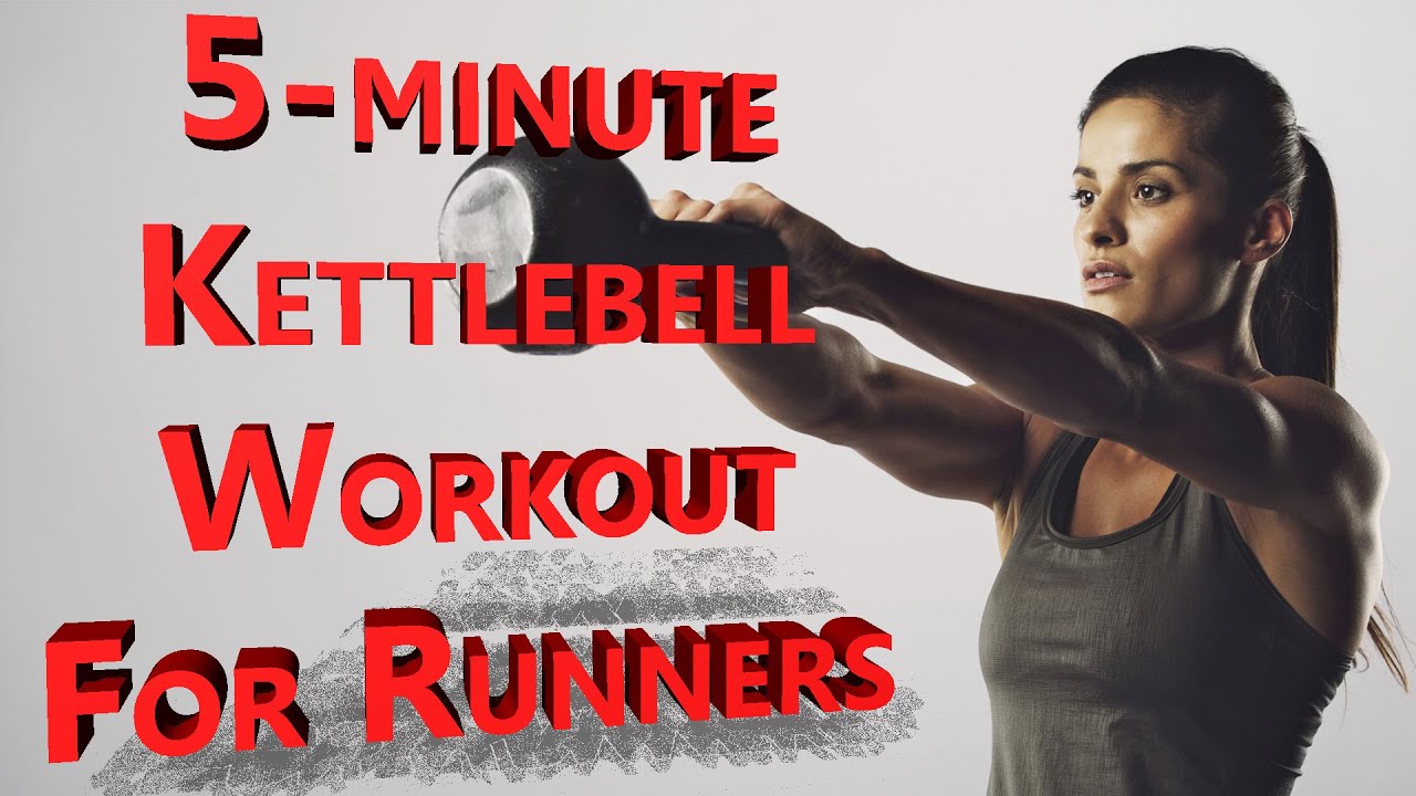 5-MINUTE KETTLEBELL WORKOUT FOR RUNNERS✔