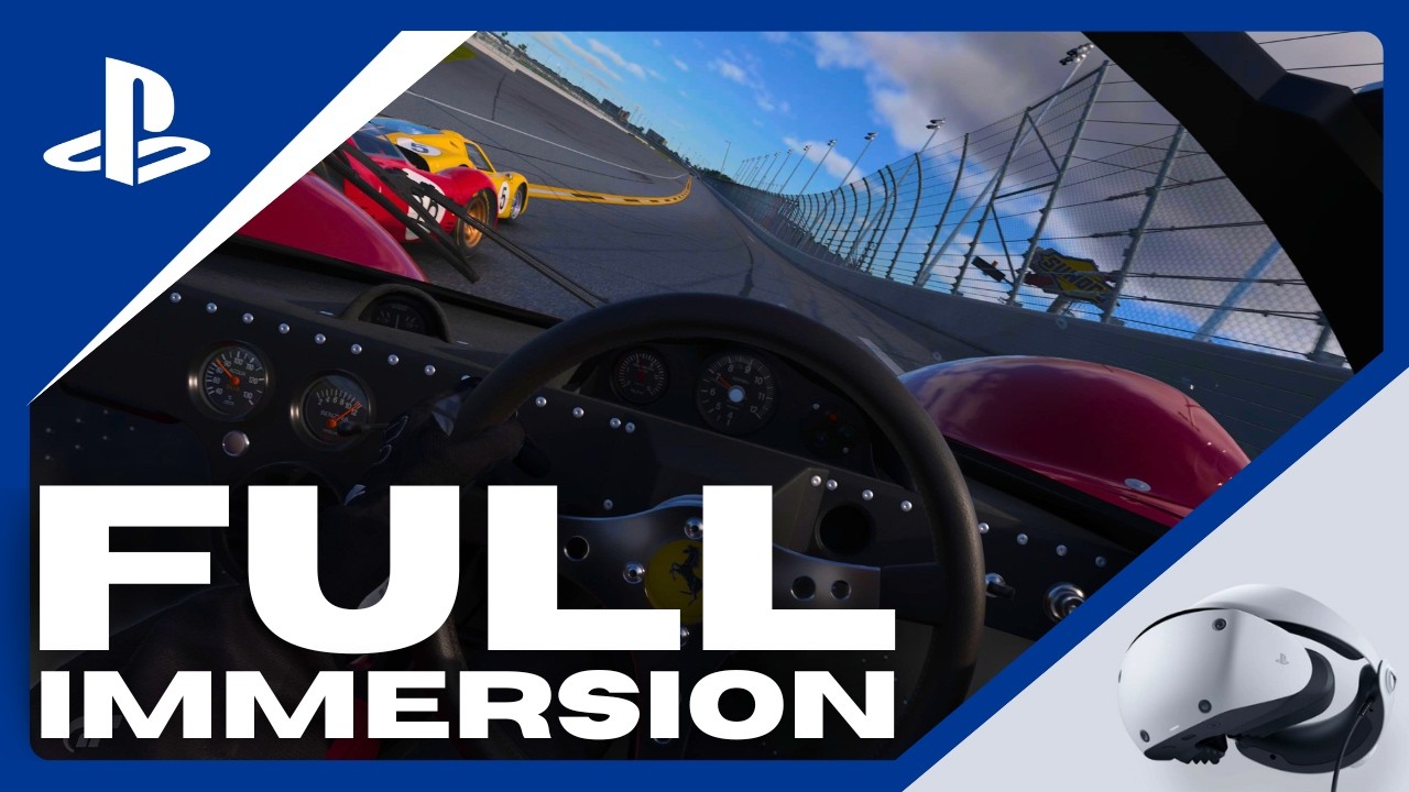 Gran Turismo 7 VR Gameplay - Ultimate VR Immersion at Daytona - PS5 PRO - PSVR2 Gameplay