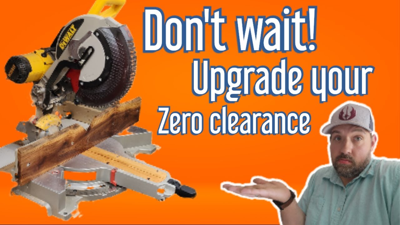Ultimate Miter Saw Upgrade: DIY Zero Clearance Insert