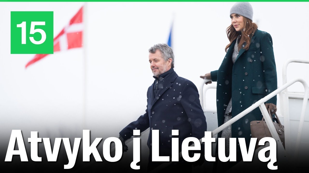 Tiesiogiai: į Lietuvą atvyko Danijos karalius ir karalienė