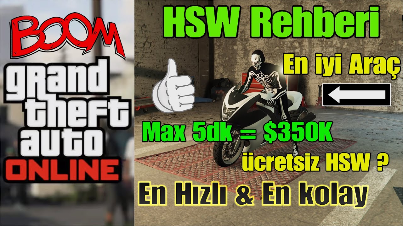 GTA 5 ONLINE | HSW NEDİR? HSW NASIL ÜCRETSİZ ALINIR? EN İYİ ARAÇ? TIME TRIAL? (HAO'S SPECIAL WORKS)
