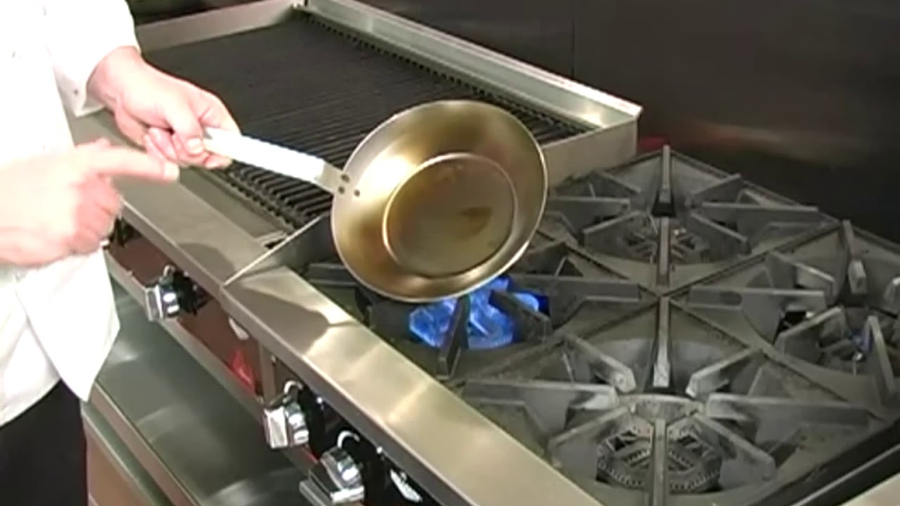 Приправа для сковороды из углеродистой стали