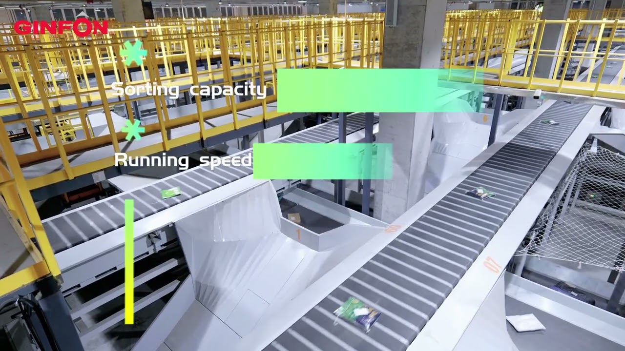 Linear Narrow-belt Sorter System