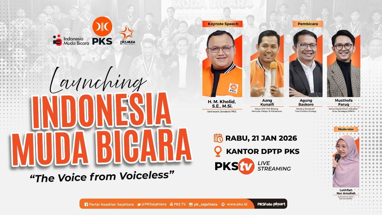 [Live] Launching Indonesia Muda Bicara "Voice from The Voiceless"