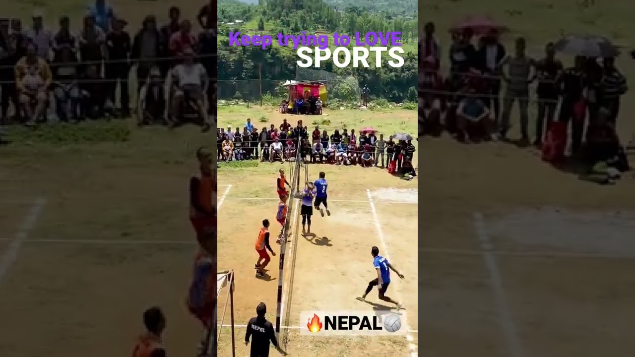 🔥NEPAL🏐॥LOVE Sports ॥AWESOM Volleyball॥Kushma❤️॥#nepal #shorts #volleyball #sportscounter
