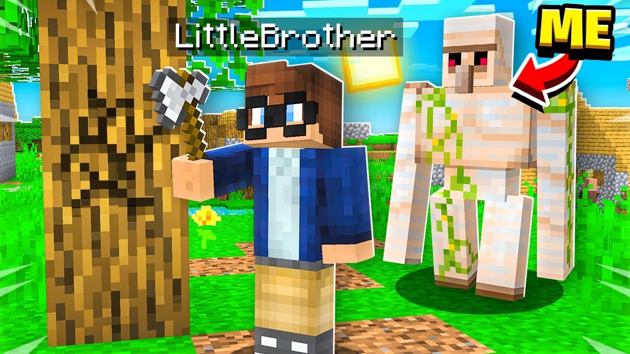 TROLLING AS AN IRON GOLEM IN MINECRAFT! *FUNNY*