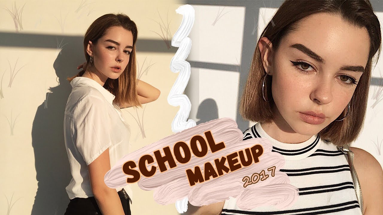 МАКИЯЖ В ШКОЛУ | SCHOOL MAKEUP ♡