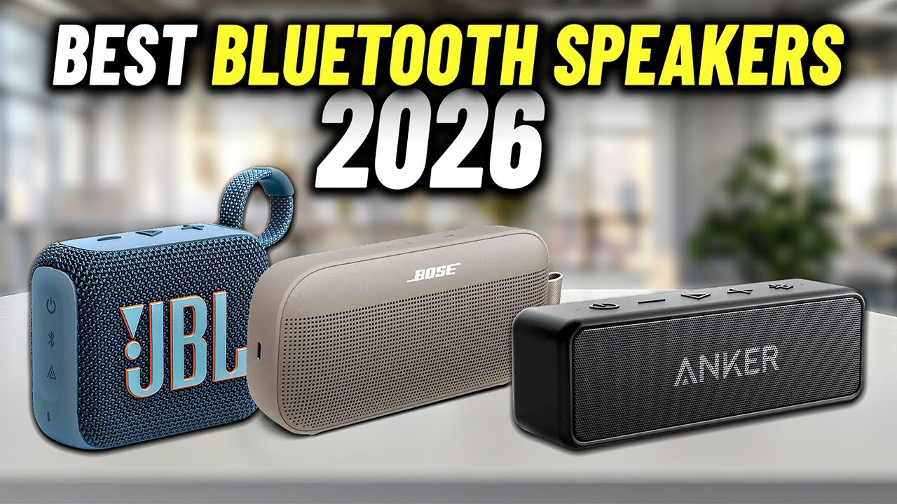 Best Bluetooth Speaker 2025 - Top 5 Best Bluetooth Speakers in 2025