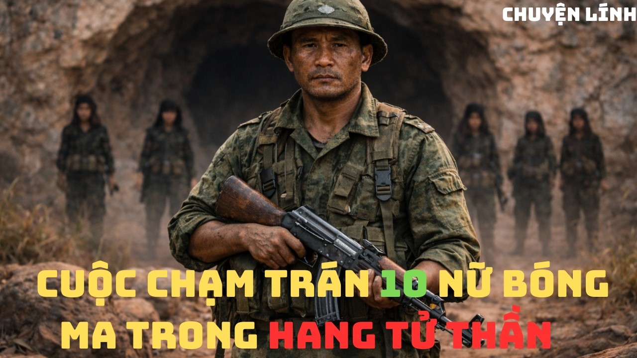 Cuộc Chạm Trán Với 10 Nữ Bóng Ma Trong Hang Tử Thần Chiến Trường K...