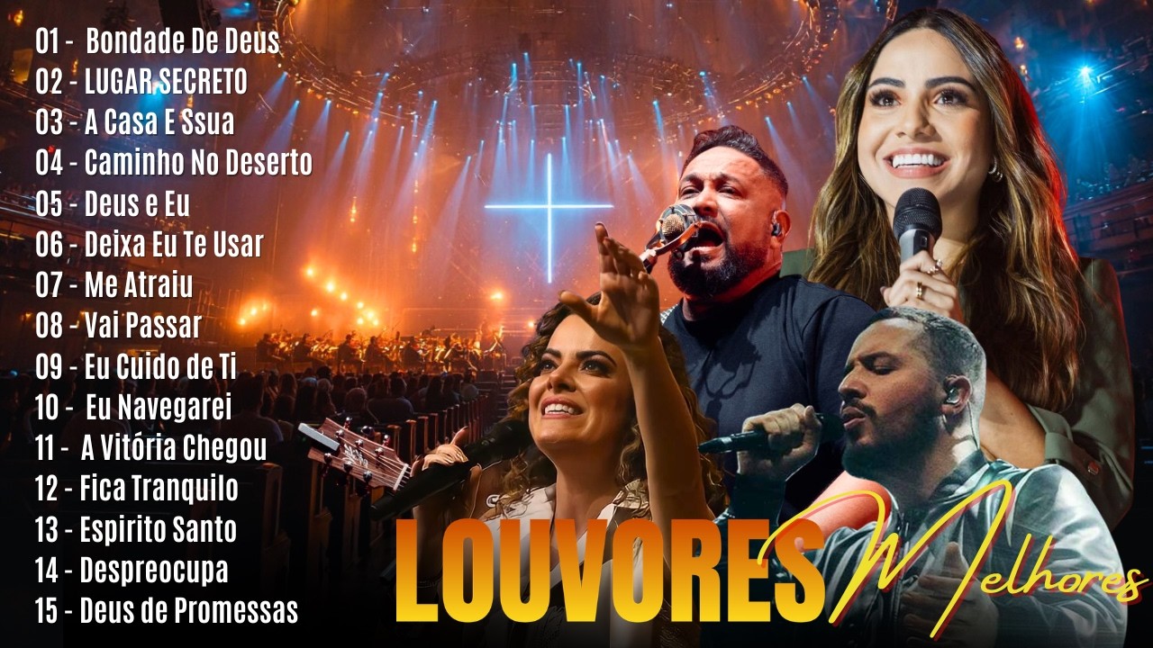 As Melhores M&uacute;sicas Gospel, Top 50 Louvores de Adora&ccedil;&atilde;o 2026,HINOS,Louvores de Adora&ccedil;&atilde;o,  99Louvores