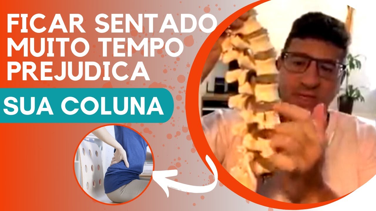 FICAR SENTADO MUITO POR MUITO TEMPO PREJUDICA A SUA COLUNA LOMBAR
