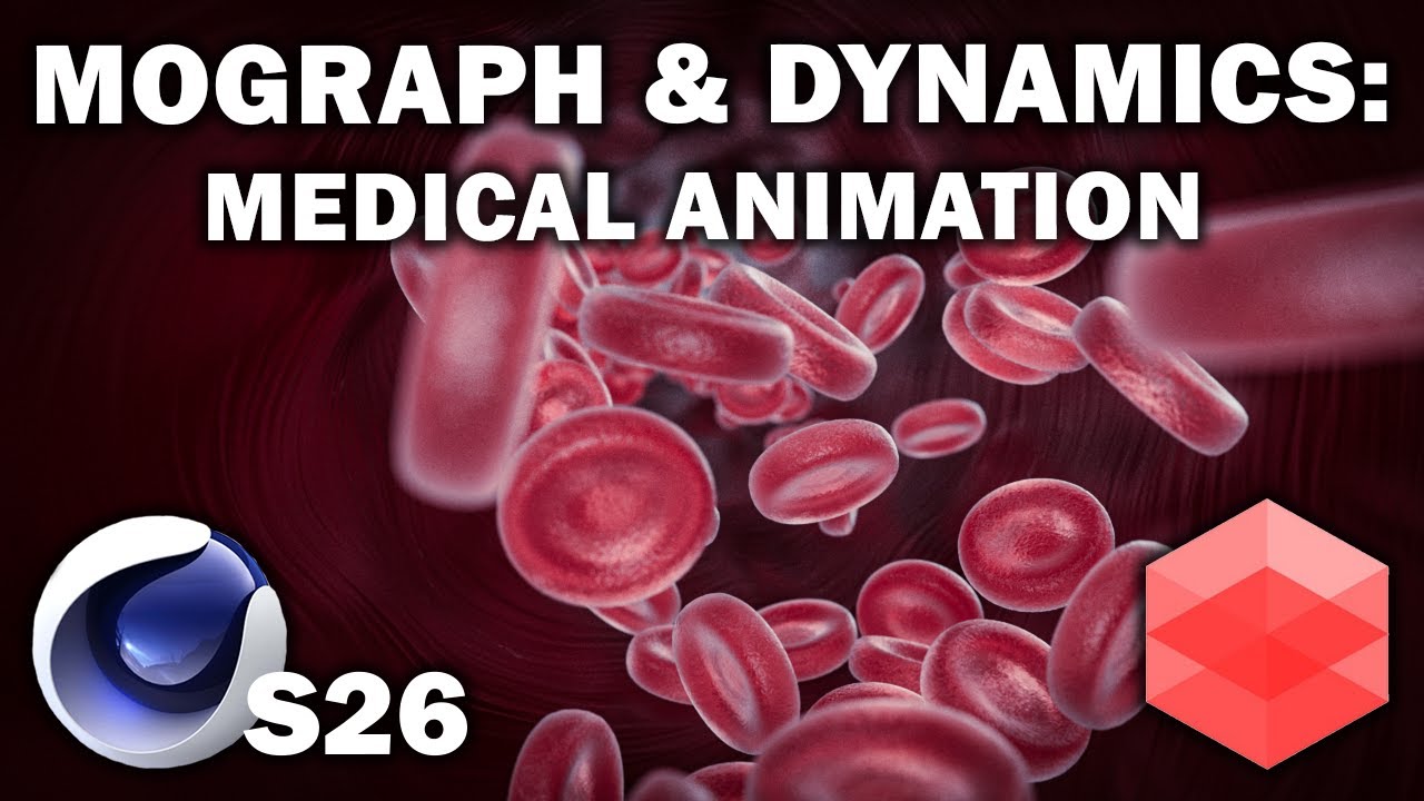 Cinema 4d S26: Mograph Medical Animation