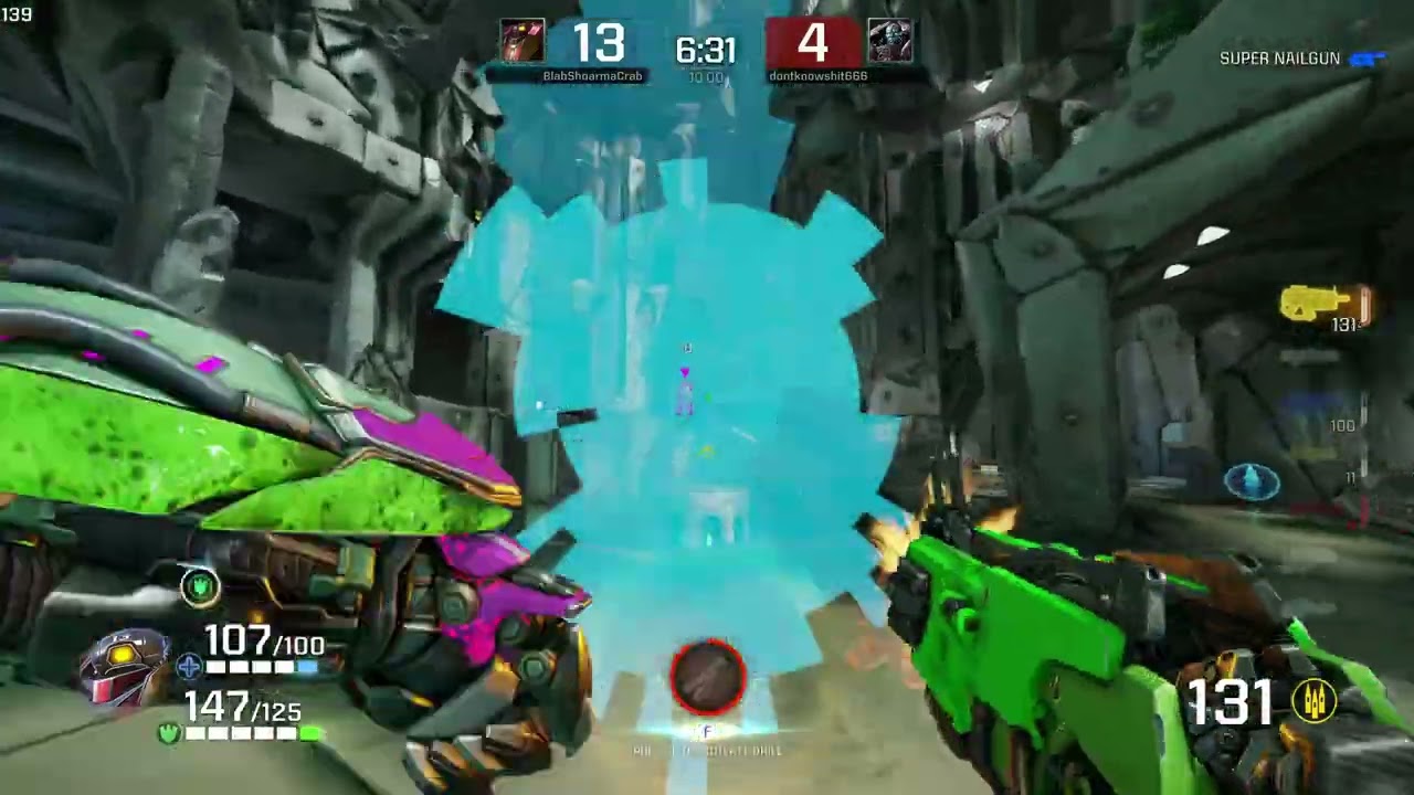 Quake Champions 1on1 vs dontknowshit666