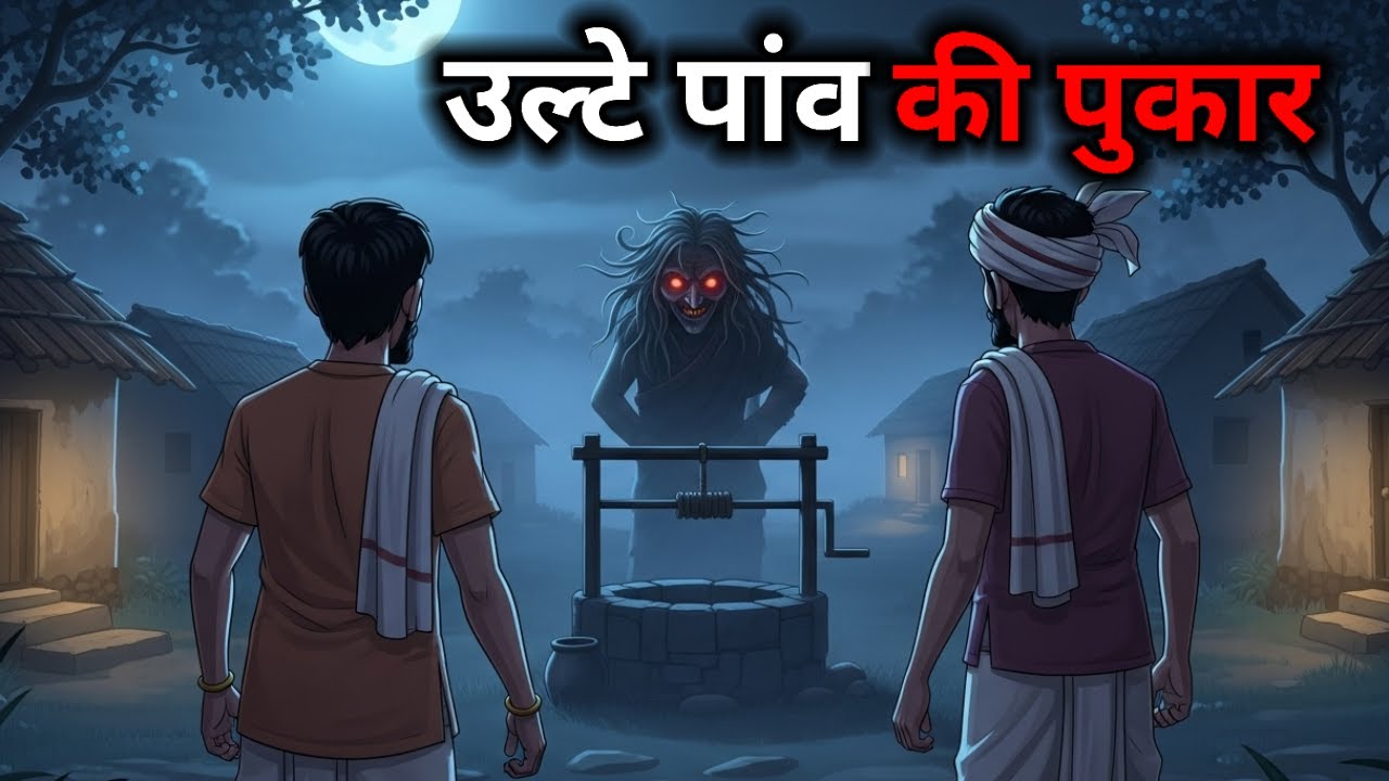 The woman with backwordfeet || in hindi horor story || उल्टे पांव की पुकार || horor story village 