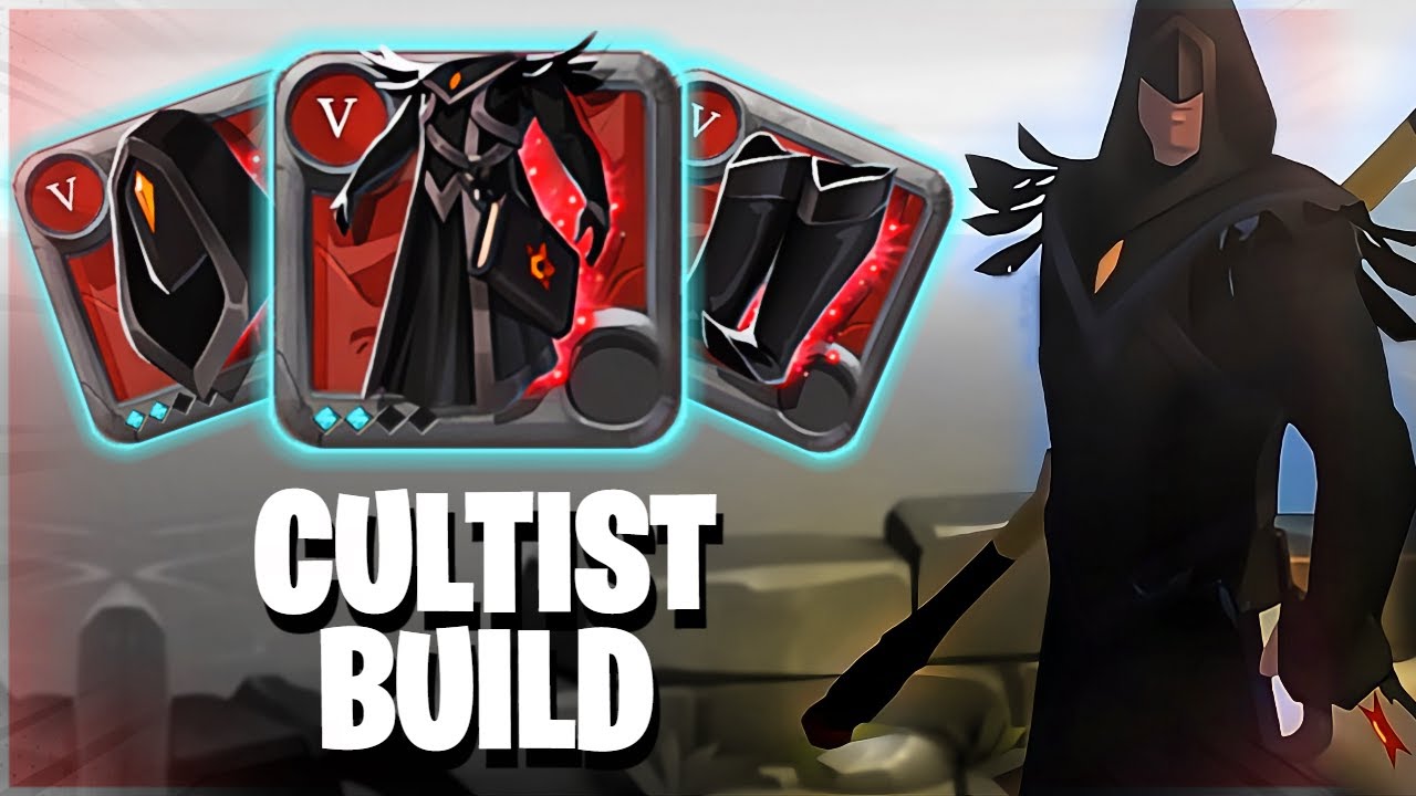 I Made a Build with all the Cultist Items in Solo PvP | Albion Online
