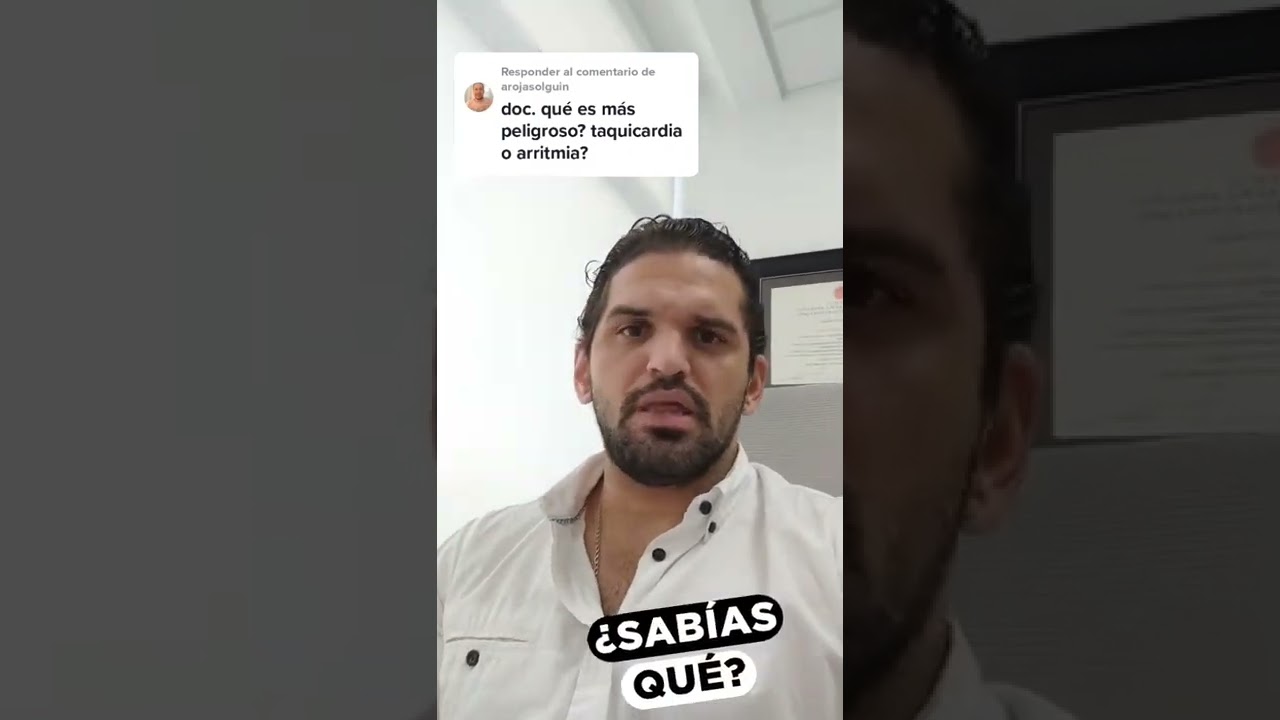 taquicardia o arritmias...es lo mismo o cu&aacute;l es m&aacute;s peligrosa? 😳🫀🤔 #arritmia #taquicardia #corazon