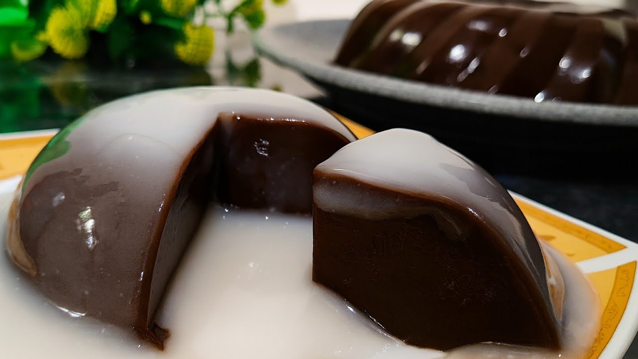 BARU TAU !! Ternyata Bikin Puding Coklat Enak Kayak Gini Simpel Banget!