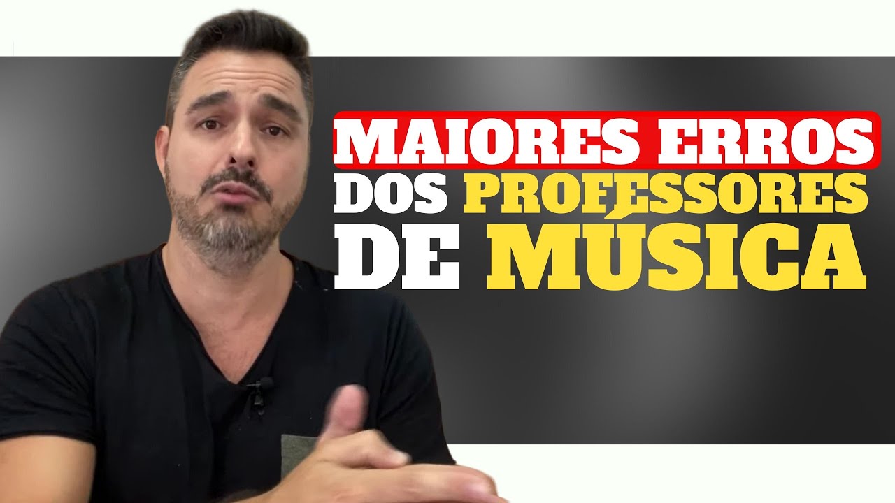 5 erros que professores de música cometem.