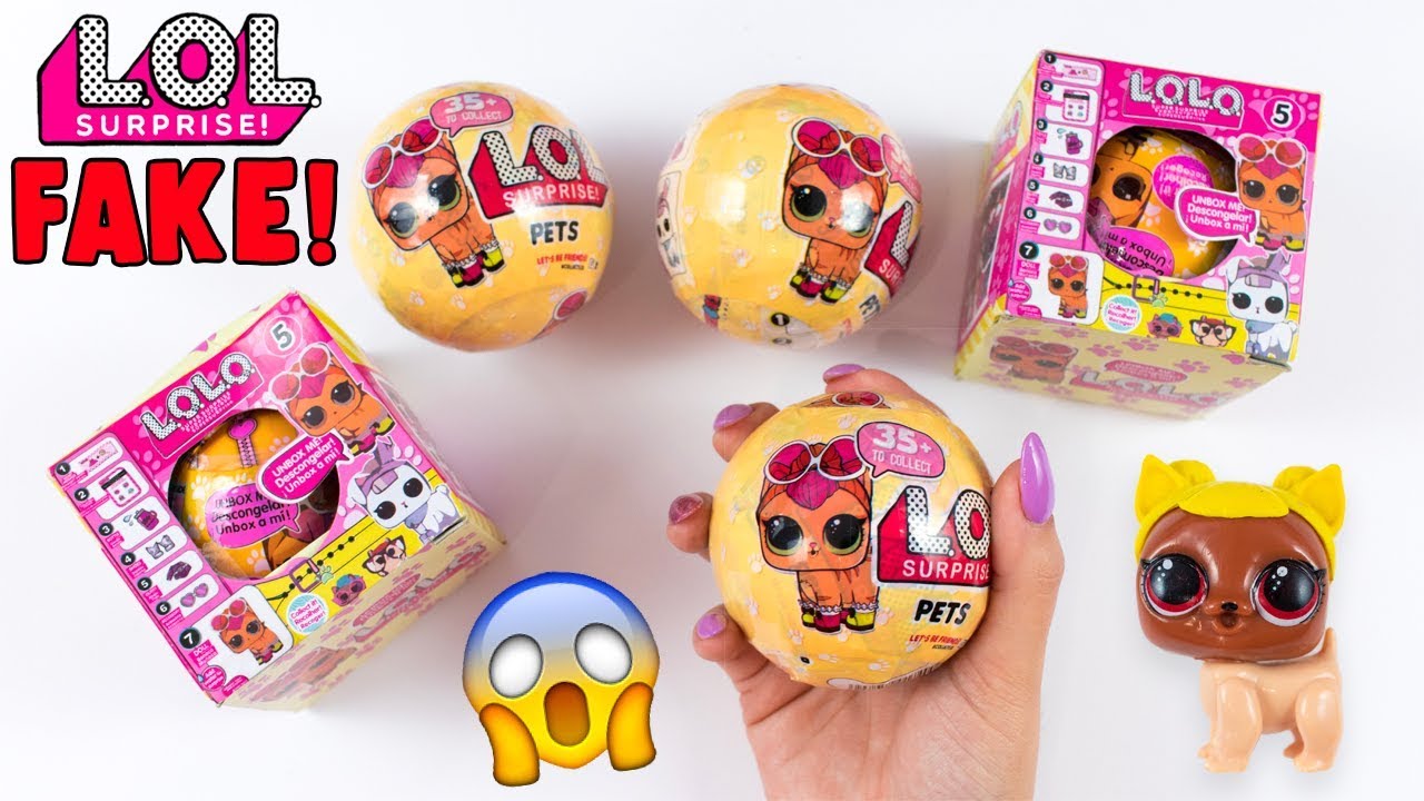 Le mie prime LOL SURPRISE PETS FAKE trovate in EDICOLA!