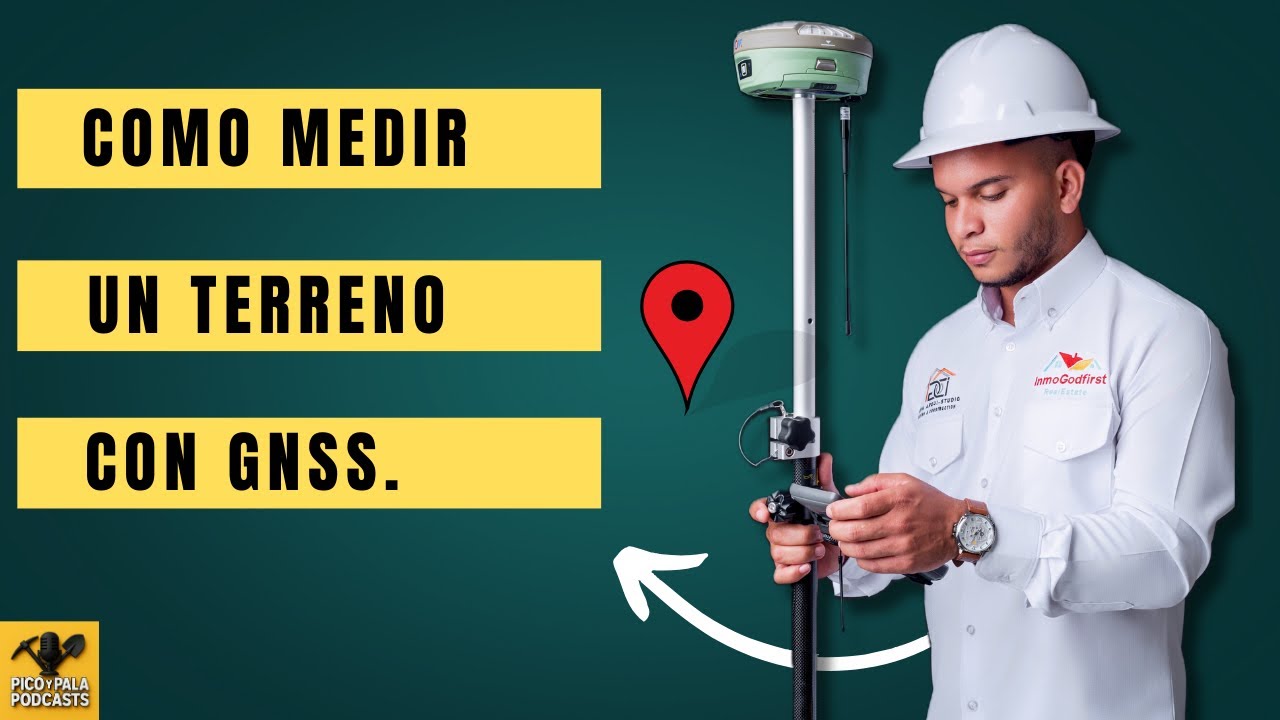 Cómo medir un terreno con GNSS en minutos | fácil y rápido. 