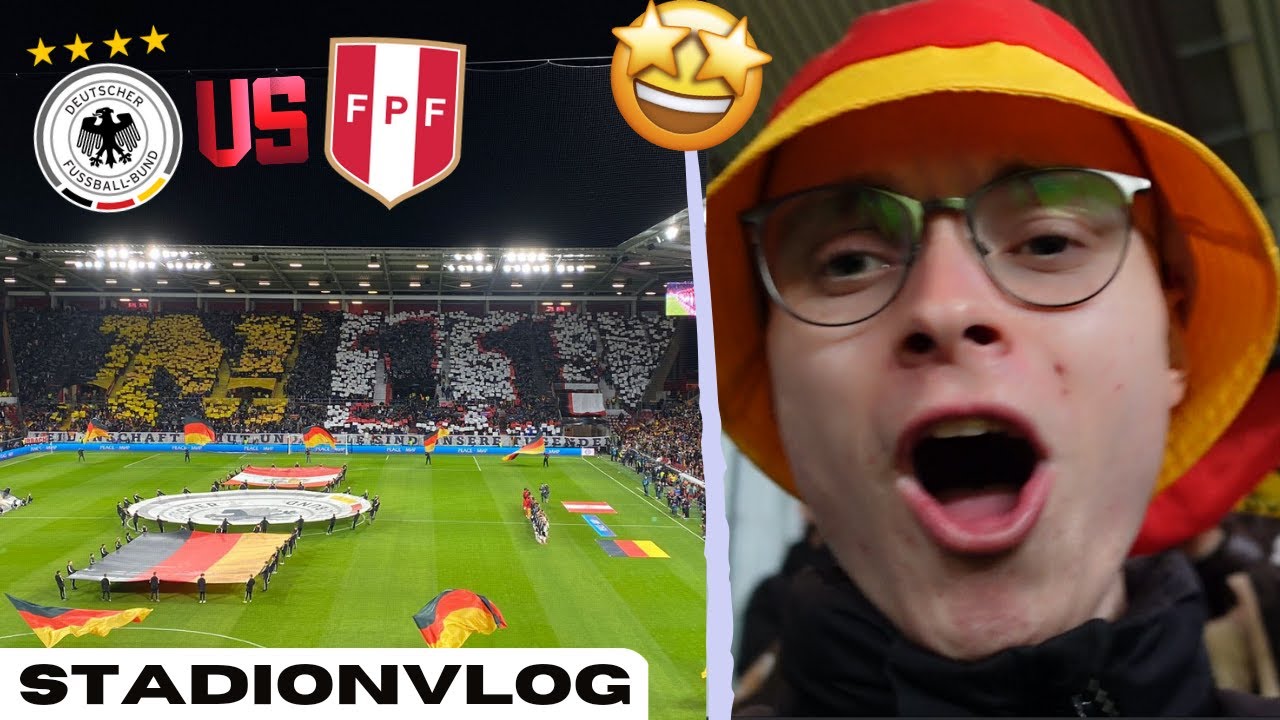 Deutschland - Peru | STADIONVLOG | Souveräner Sieg🤩