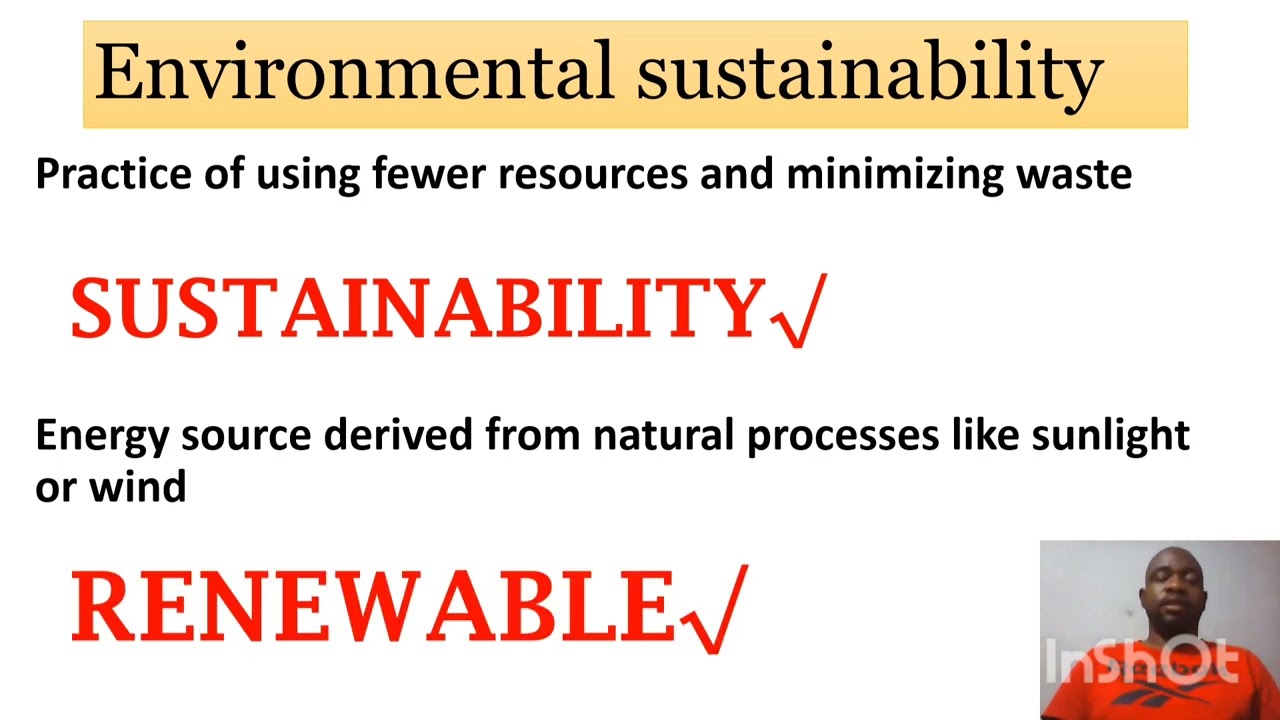 Environmental sustainability quizz