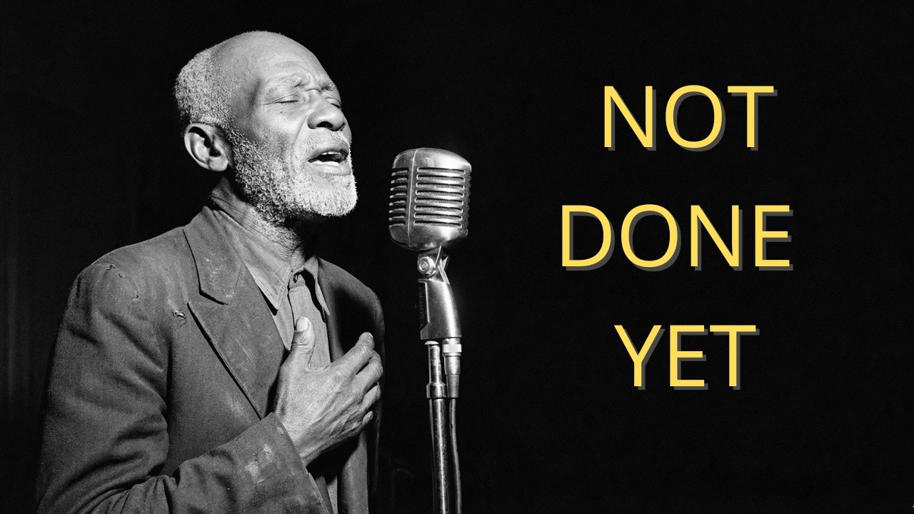 Not Done Yet – Gospel Blues Worship Music | soaking worship music | blues gospel music