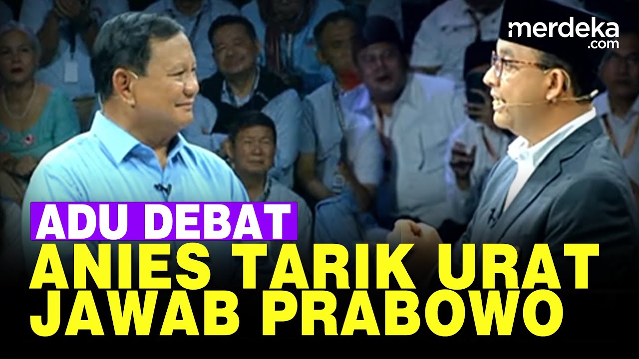[Full] Anies Sampai Tarik Urat Jawab Prabowo soal Polusi: Bedanya Bicara Data & Fiksi