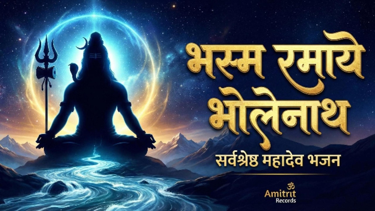 Bhasma Ramaye Bholenath | Har Har Mahadev | New Shiv Bhajan | Amitrit Records