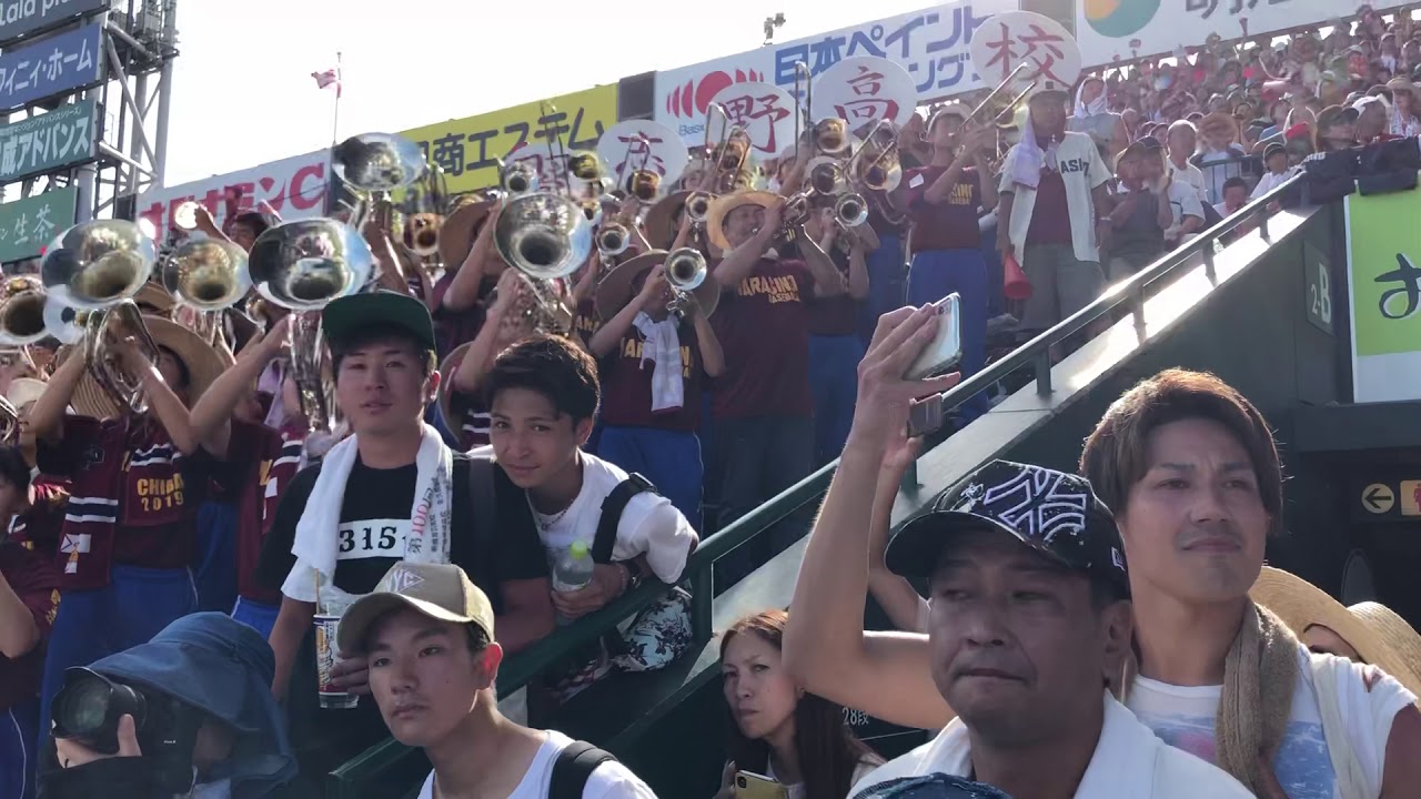 見て損無し!同点までの方程式 習志野吹奏楽部の凄い熱量 感動します 2019甲子園夏 沖縄尚学戦