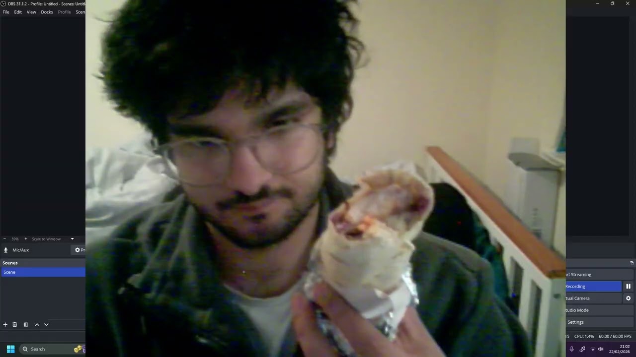 ordered food