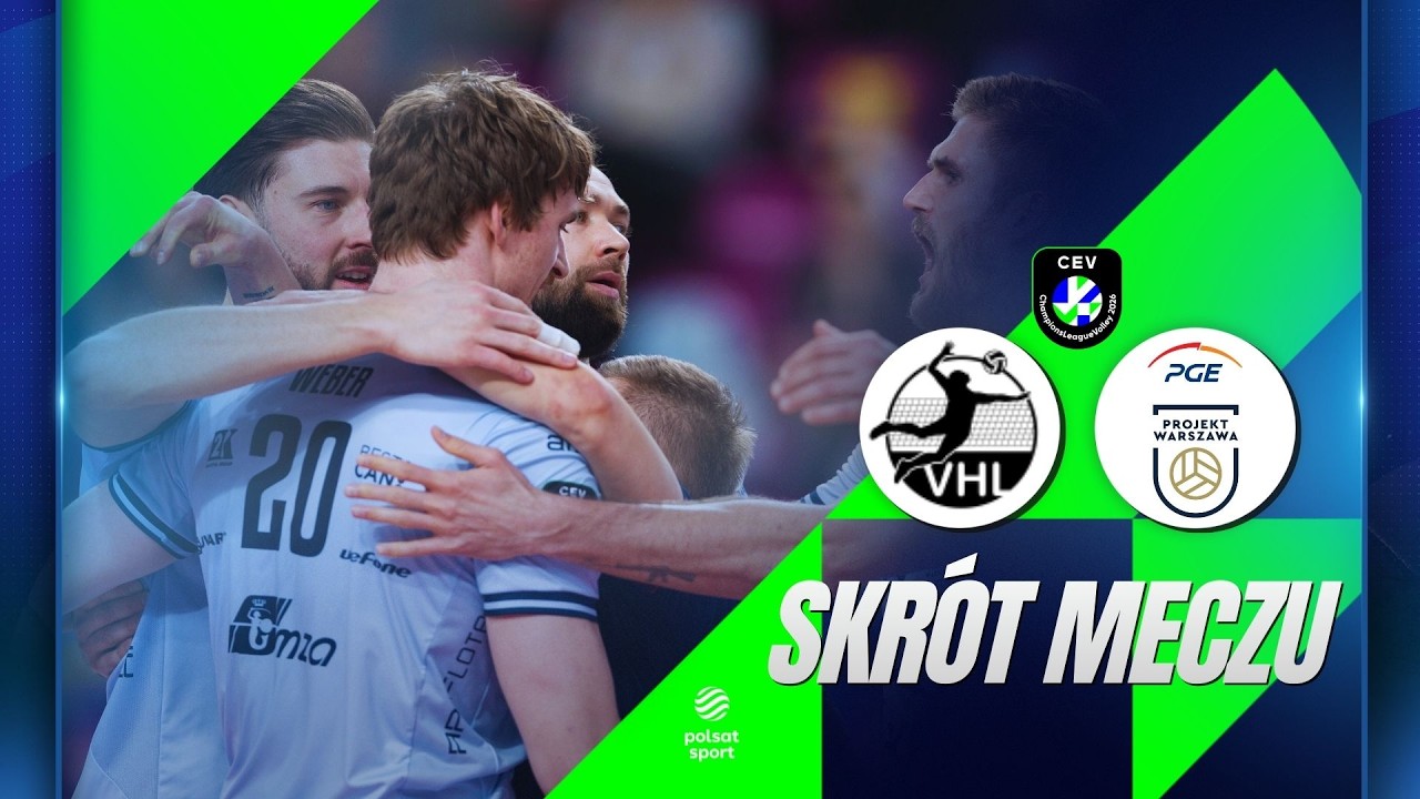 SKRÓT: VOLLEY HAASRODE LEUVEN - PGE PROJEKT WARSZAWA | LIGA MISTRZÓW