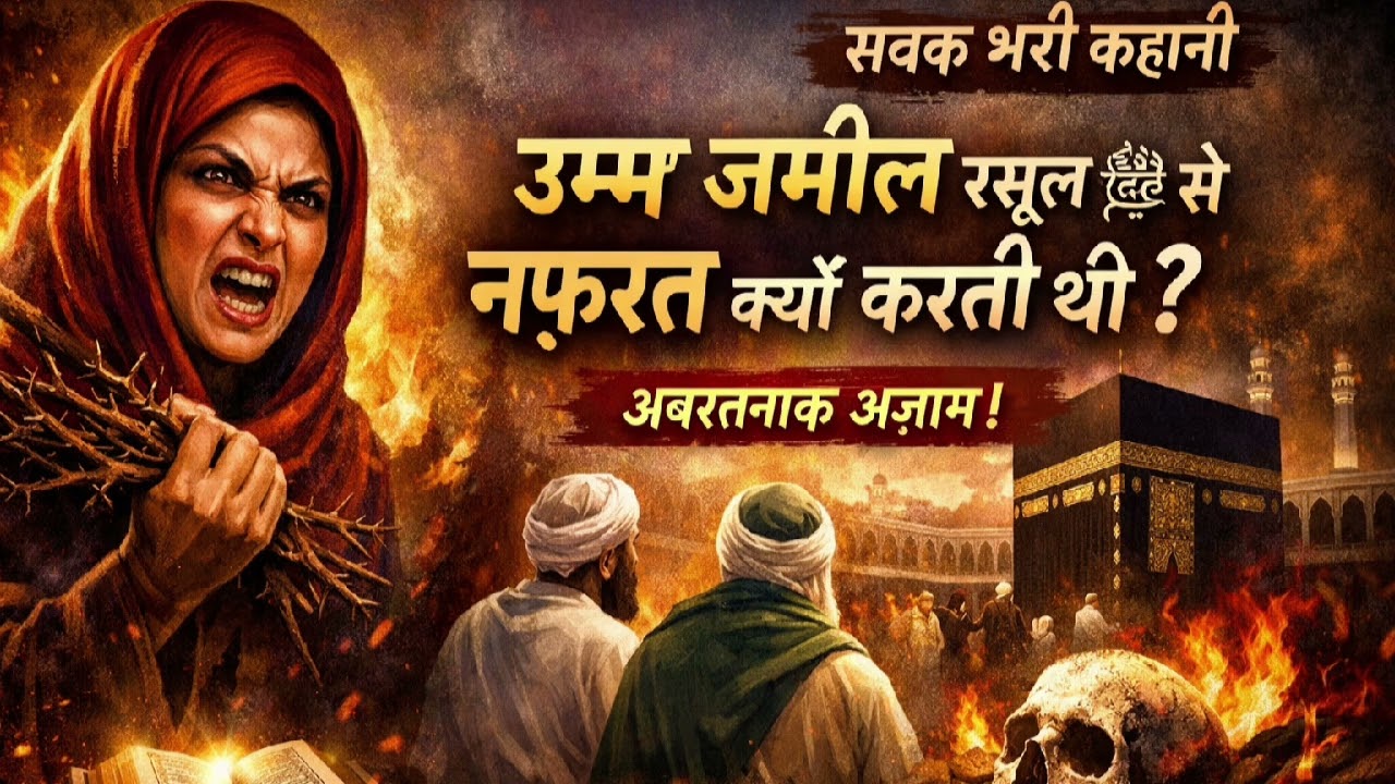उम्मे जमी़ल की नफ़रत का अंजाम 😢 | रसूल ﷺ से दुश्मनी क्यों की? | इबरतनाक सच्चा वाक़िया