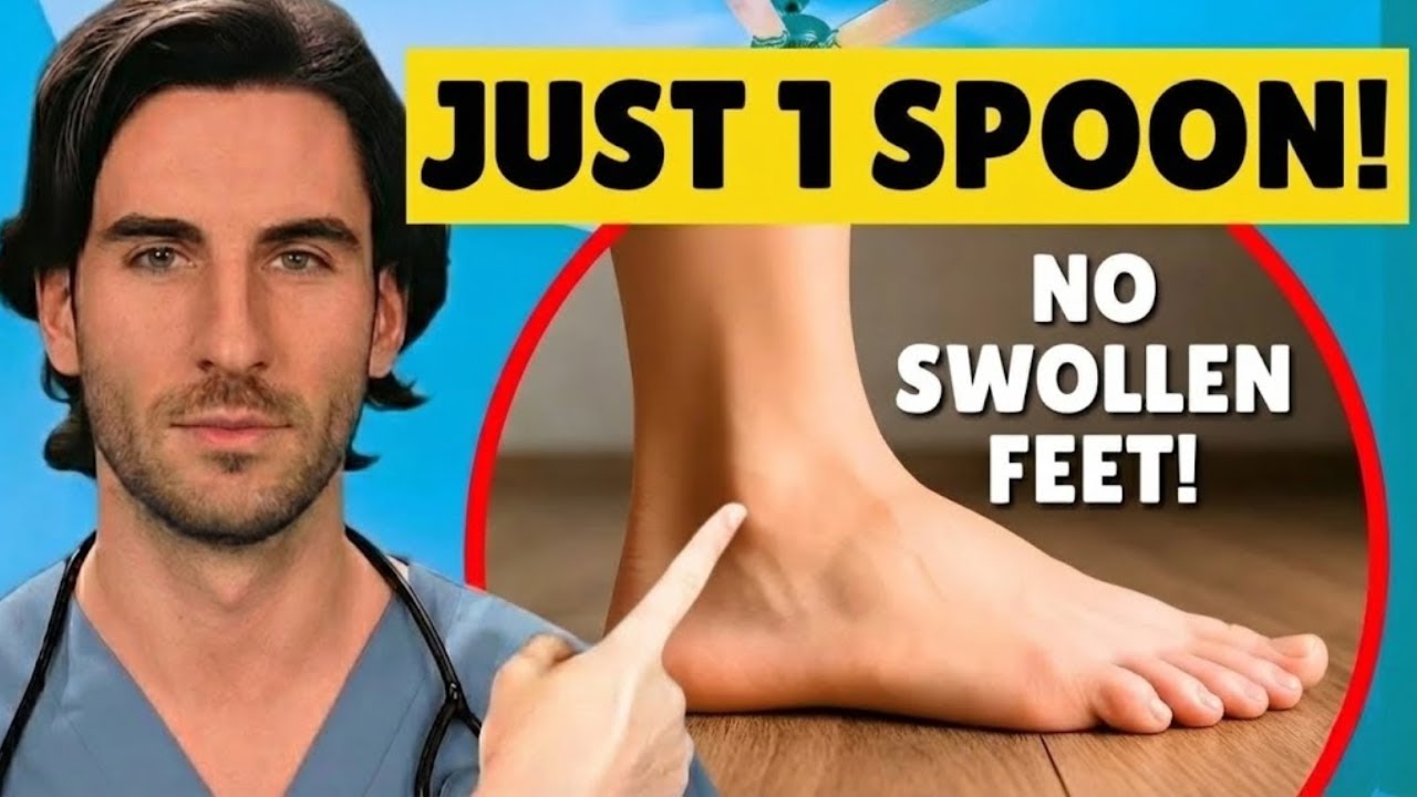 Bedtime Fixes That Drain Foot Swelling Overnight | Senior Health Tips