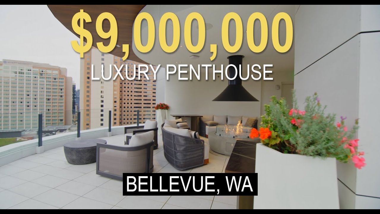 $9M Penthouse Tour | The Avenue Bellevue Ultra-Luxury Condo 🏙️✨