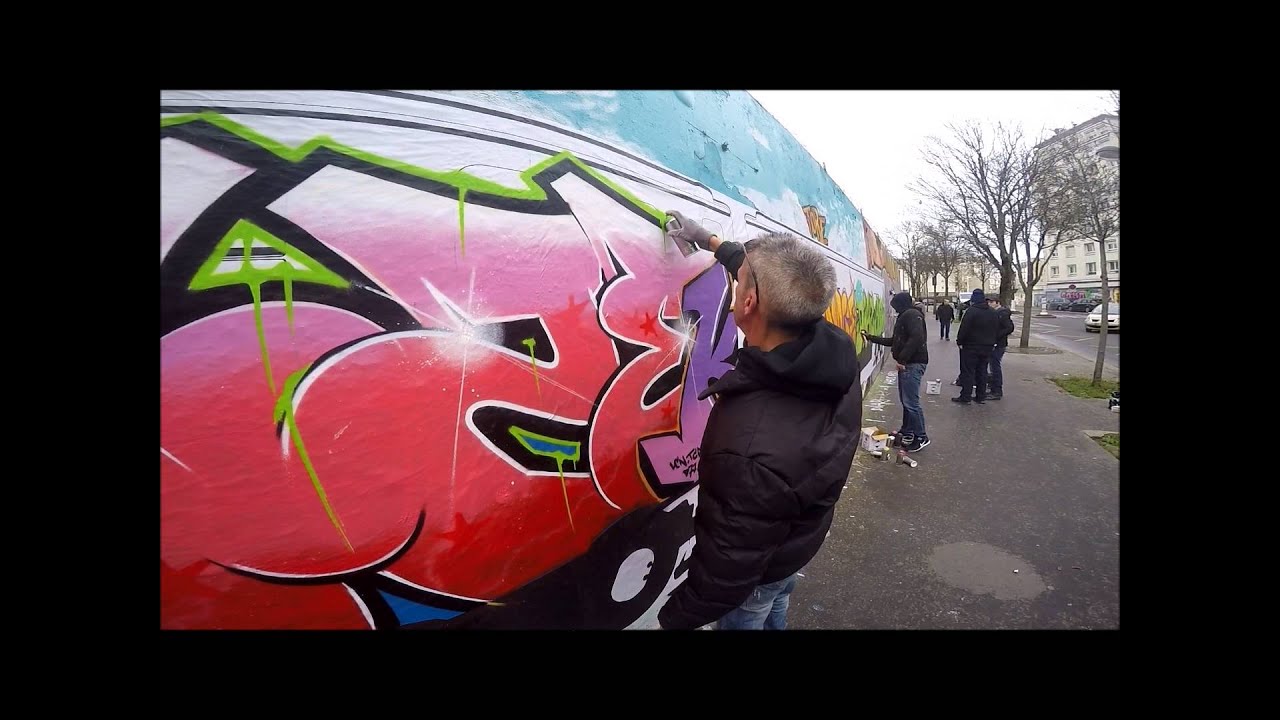SCRED FESTIVAL 2016 LIVE GRAFFITI MOZE