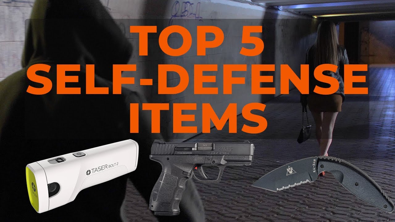 TOP 5 SELF-DEFENSE ITEMS