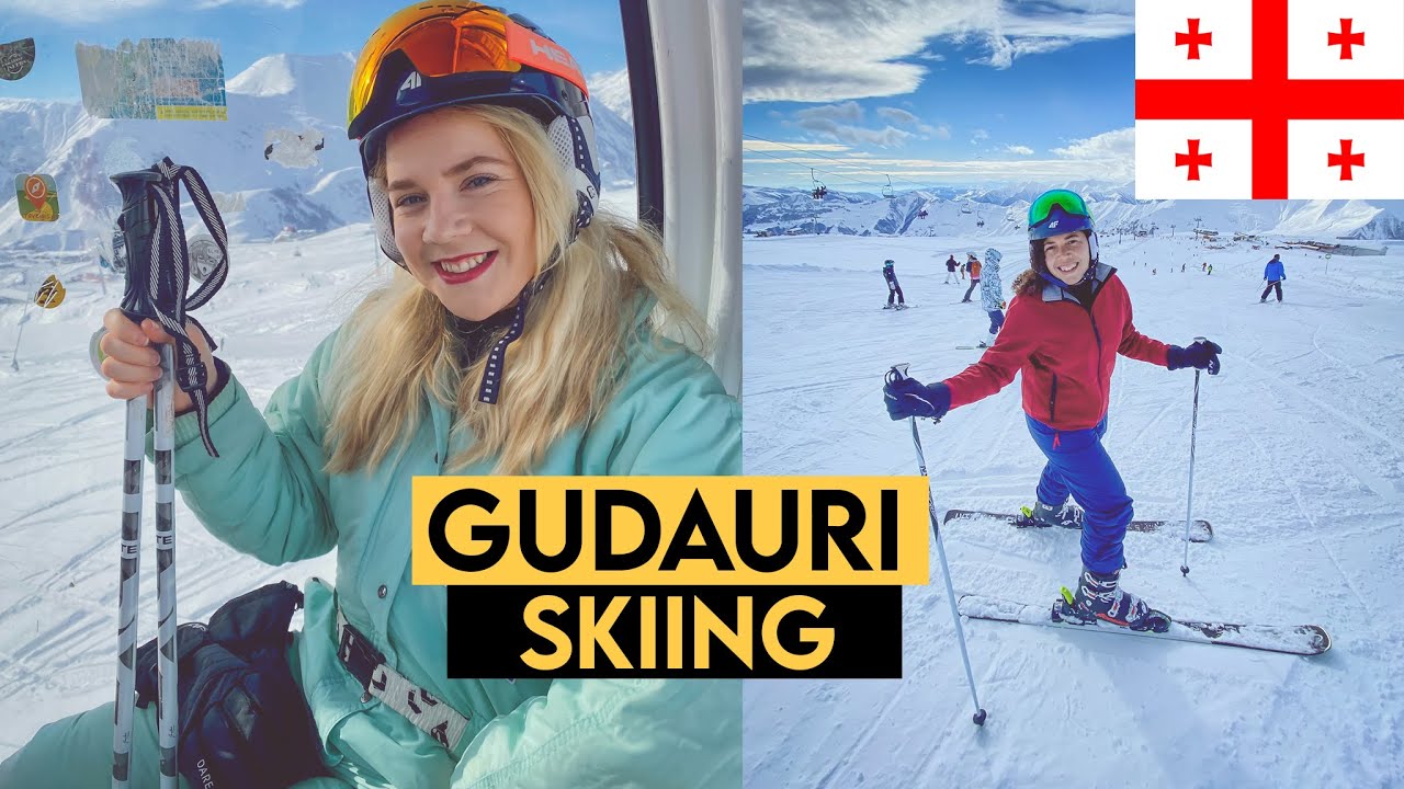 Skiing in Georgia is so CHEAP! 🇬🇪 Gudauri, Georgia DEC 2021