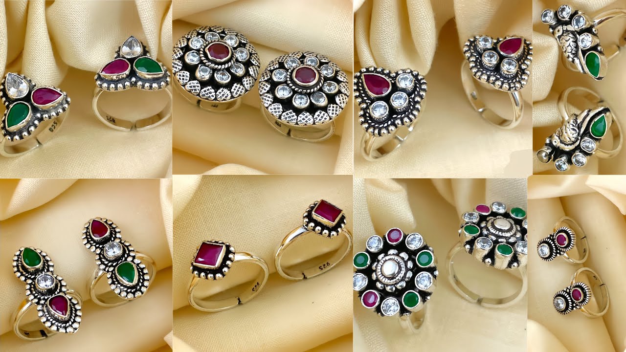 Silver new toe ring designs with price 2025/pure Silver Toe collection with price 2025