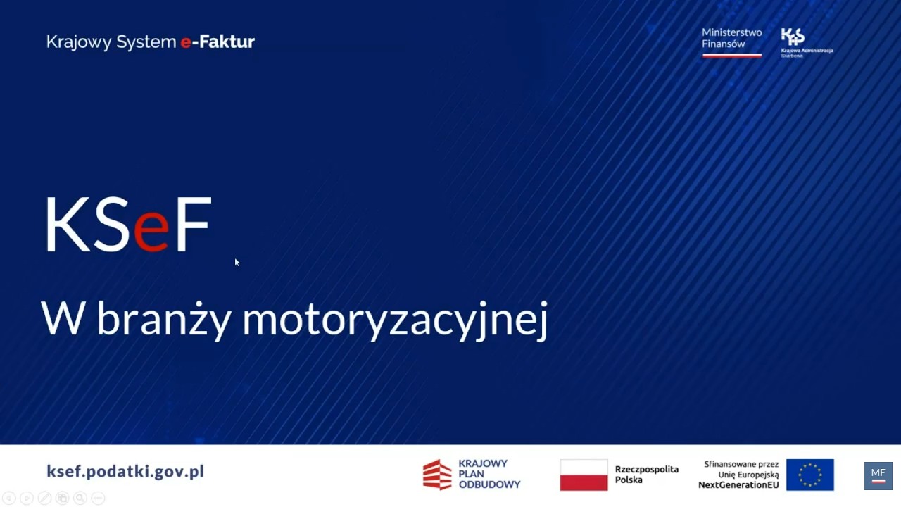 KSeF – szkolenia dla branży | Branża motoryzacyjna
